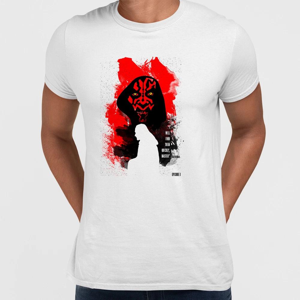 Star Episode One Darth Maul Designer TShirt With An Attitude L