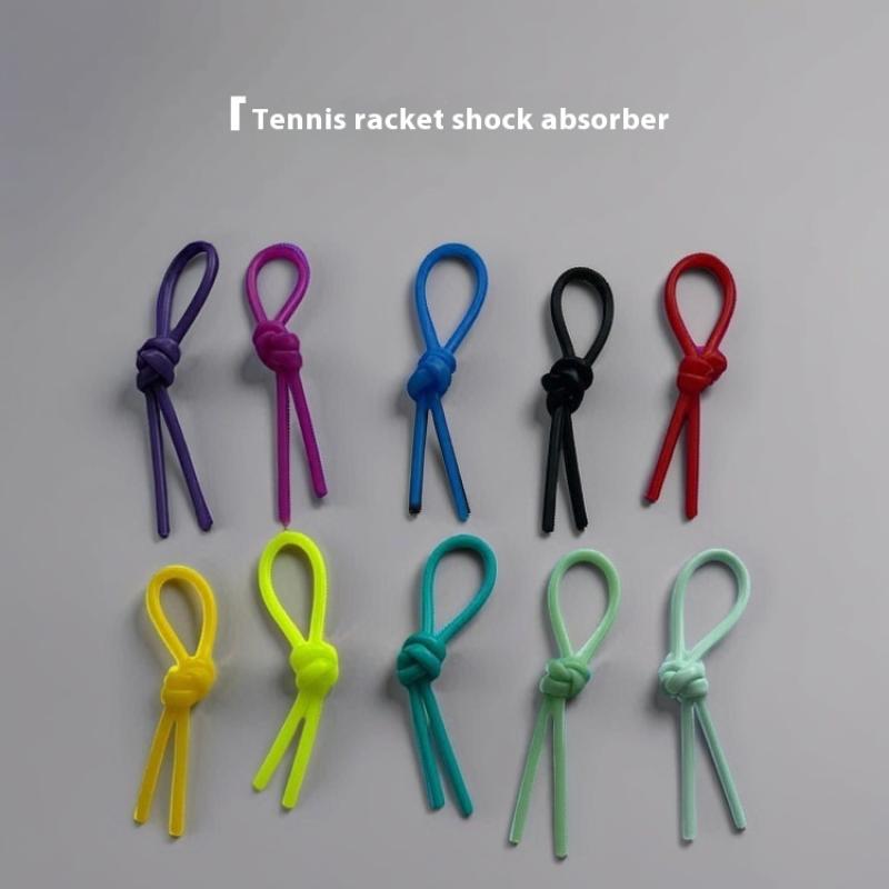 1/8Pcs Silicone Tennis Racket Vibration Dampener, Anti-Shock Knot Damper For Tennis & Squash Racquets