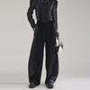 Maillard Women's Wide-Leg Velvet-Lined Sports Sweatpants for Autumn/Winter
