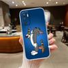 Cute Tom and Jerry Phone Case for Motorola Edge 20 30 S30 40 50 Fusion Lite Plus Pro Ultra Neo One Action Zoom Hyper Power Macro Vision