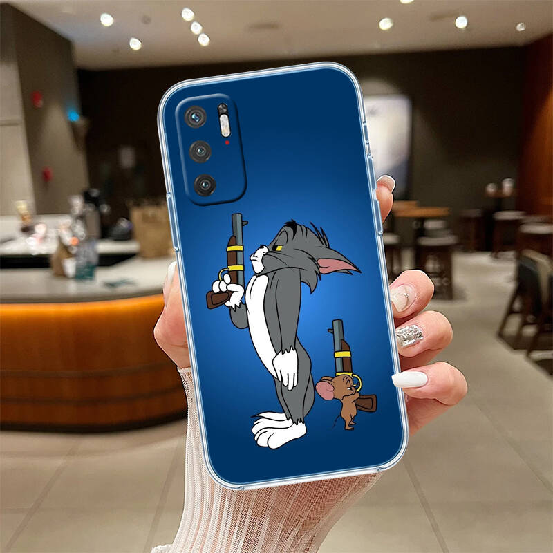 Cute Tom and Jerry Phone Case for Motorola Edge 20 30 S30 40 50 Fusion Lite Plus Pro Ultra Neo One Action Zoom Hyper Power Macro Vision
