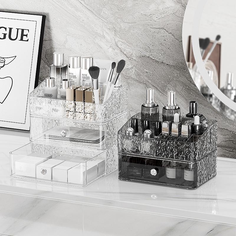 Luxury Desktop Cosmetic Storage Drawer - Makeup and Skincare Organizer