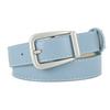 Spring Classic Plain Pin Buckle Belt Women'S High-End Dress Decorative Pu Belt