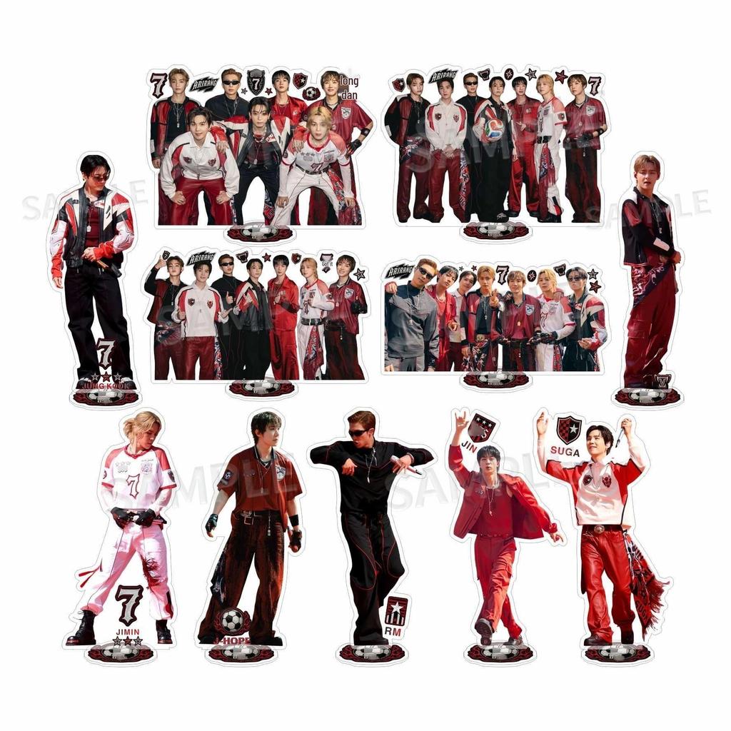 Jungkook 26th Anniversary World Cup 15cm Double-Sided Acrylic Standee Ornament