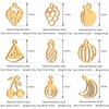 5Pcs Strawberry/Cherry/Pineapple/Watermelon Charms Stainless Steel Fruits Pendants DIY Bracelets Necklace Making Jewelry Making