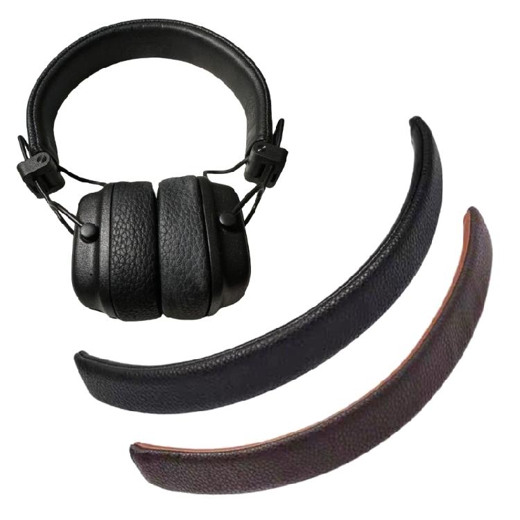 Headphones Top Headband Leather Head Beam Replacement for 3 4 Over-Ear Headphones