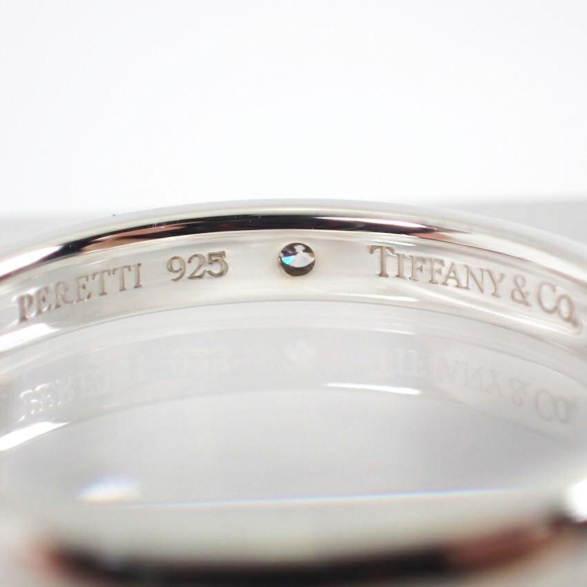 [Pre-owned] TIFFANY 925 Diamond Stacking Band Ring / Size 12 / J60-4