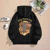 2025 Cross-border Halloween Printed Hooded Sweatshirt - Loose Casual Fit