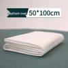 Extra Thick Disposable Adult Bath Towel - Super Absorbent, Individually Packed Cotton for Travel & Hotel Use