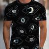 Men's Retro 3D Graphic Print T-Shirt - Perfect for Daily Wear and Vacation