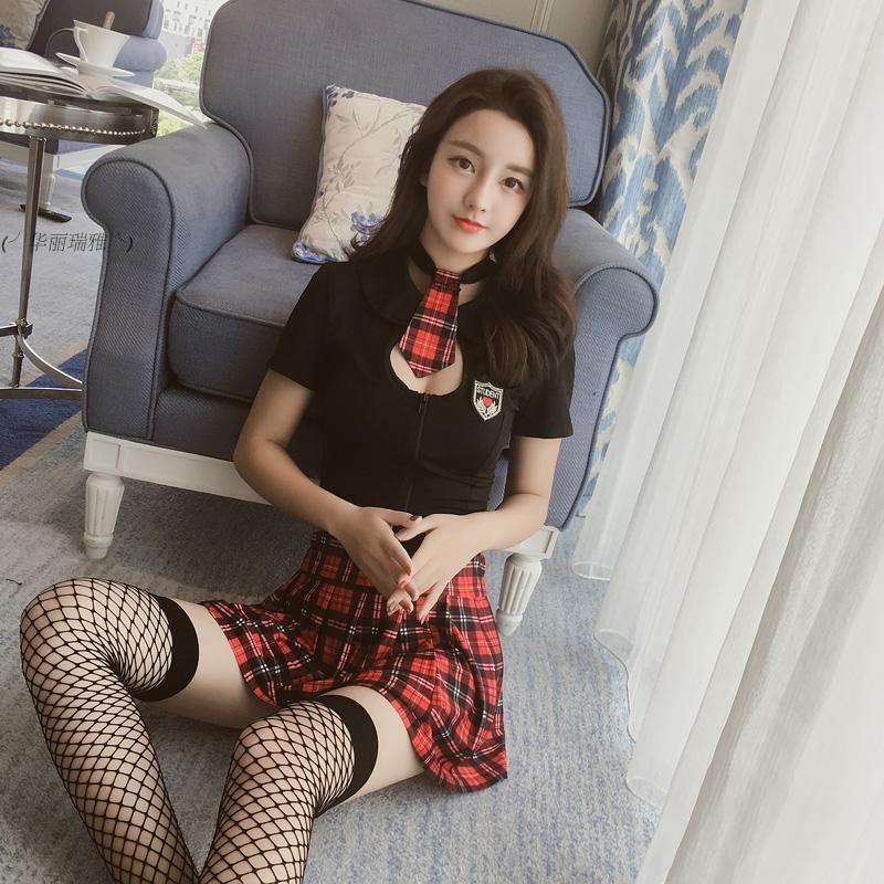 Fun Underwear, Sexy Senior Dress, Pure Desire Sailor Suit, Plaid Skirt, Temptation Nightclub Suit.