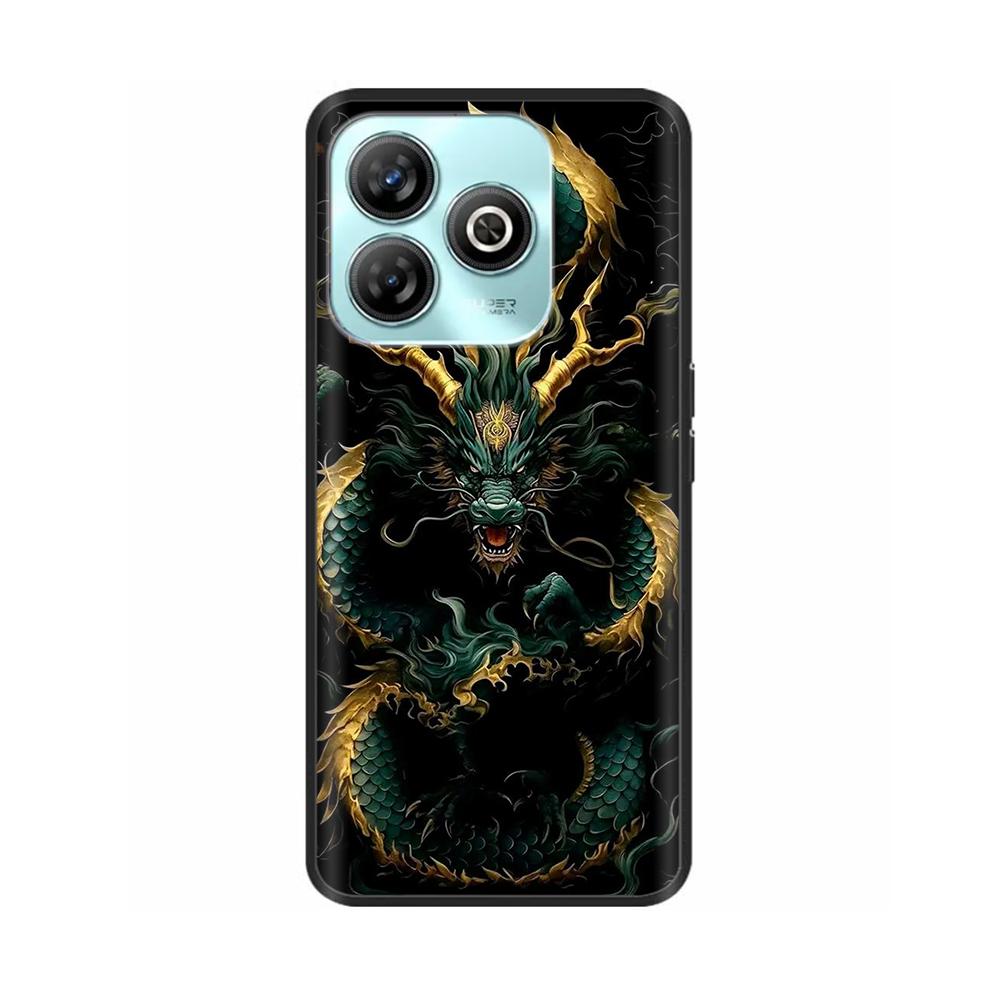 For ZTE Blade A75 4G Casing Phone Cases Cartoon Full Coverage Back Cover Soft Liquid Silicone Case For ZTE Blade A75 Cover A 75