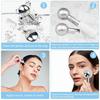 Stainless Steel Facial Ice Wave Massage Ball for Eye and Beauty Care