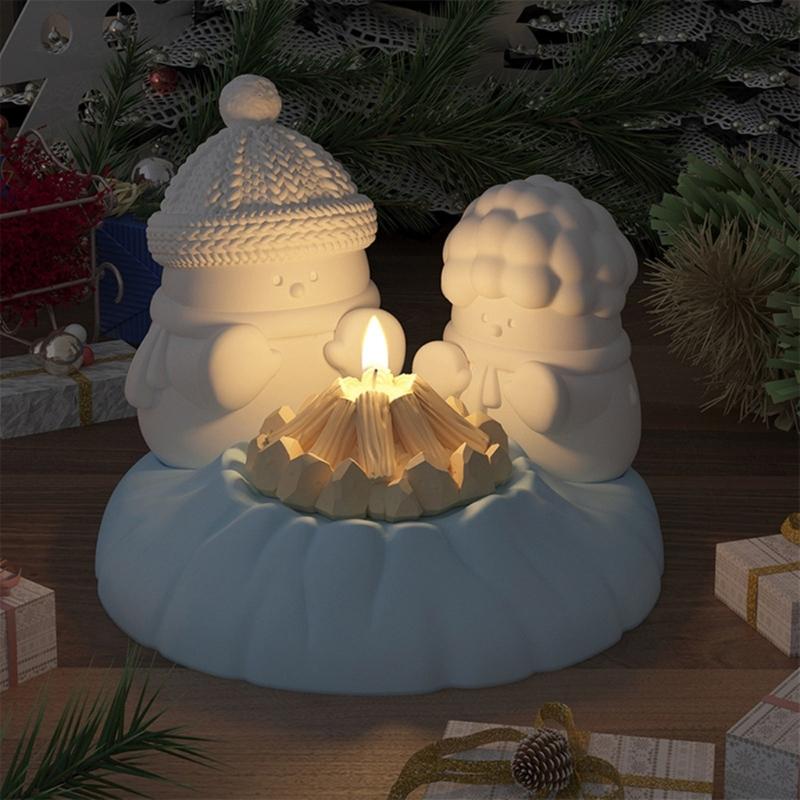 Reusable Mould Figurine Molds Silicone Ornaments Moulds for Various Occasions