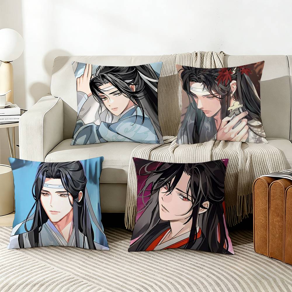 The Founder of Diabolism Mo Dao Zu Shi Pillow Cover Sofa Cushion Cover Home Room Decoration Children Gift