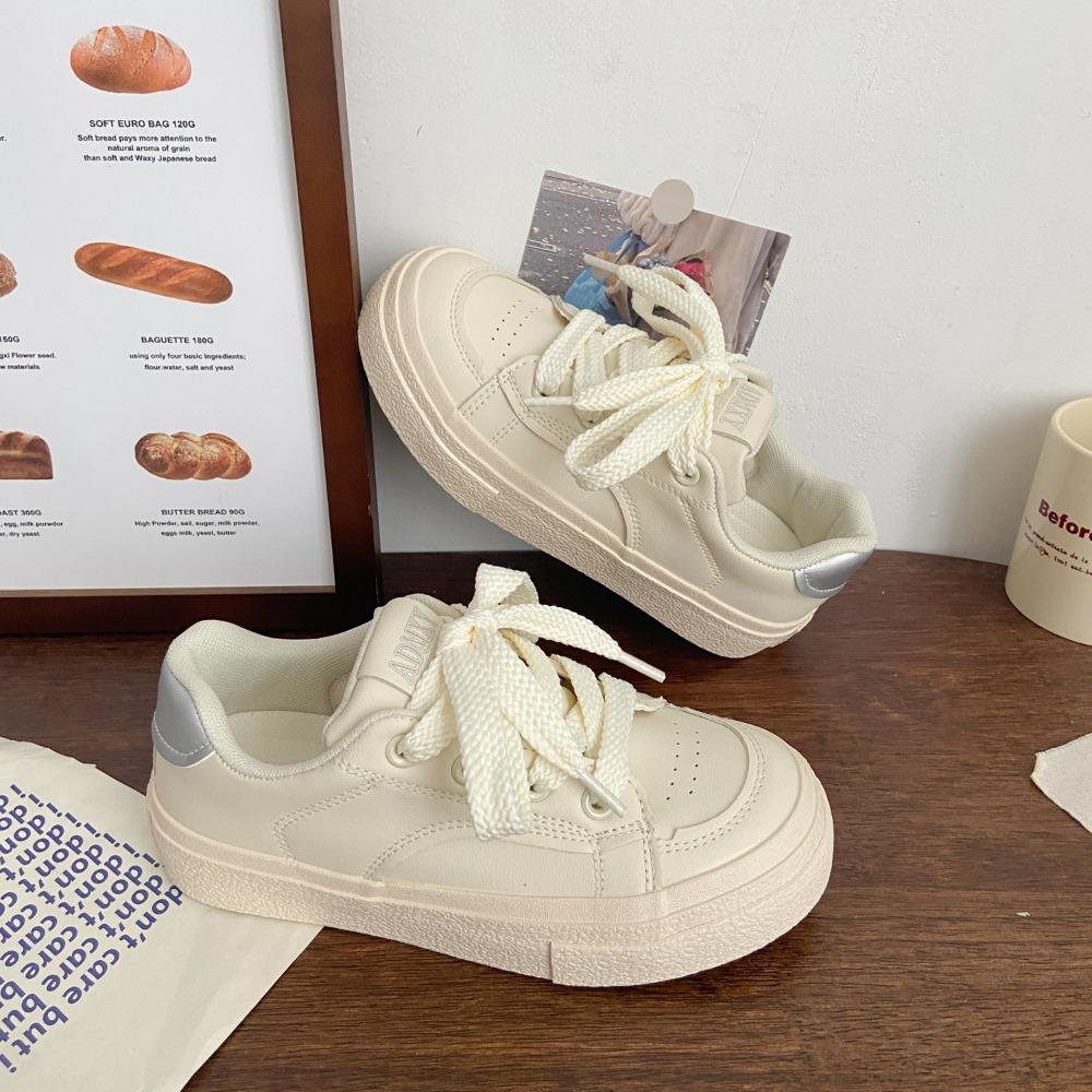 autumn Heel Treadable Half Trailer Canvas Shoes for Women's Simple Versatile Little White Shoes Platform Sneakers Women Summer