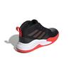 OwnTheGame Me Rebound Mid Top Basketball Shoes Black Red Kids' EF0309