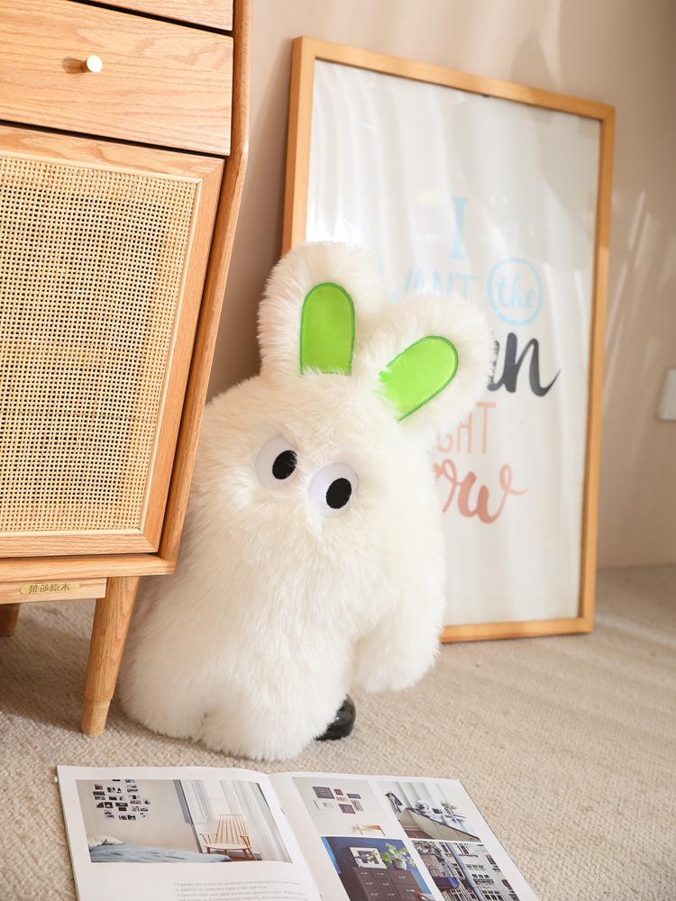 55cm Long-Haired Rabbit Stuffed Plush Toys Plush Filled Animal Easter Bunny Doll Cute Rabbit Hug Pillow Gifts For Friends