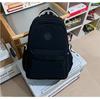 Schoolbag Large capacity class Commuter travel School bag Niche Korean female high school students Versatile simple casual lightweight backpack