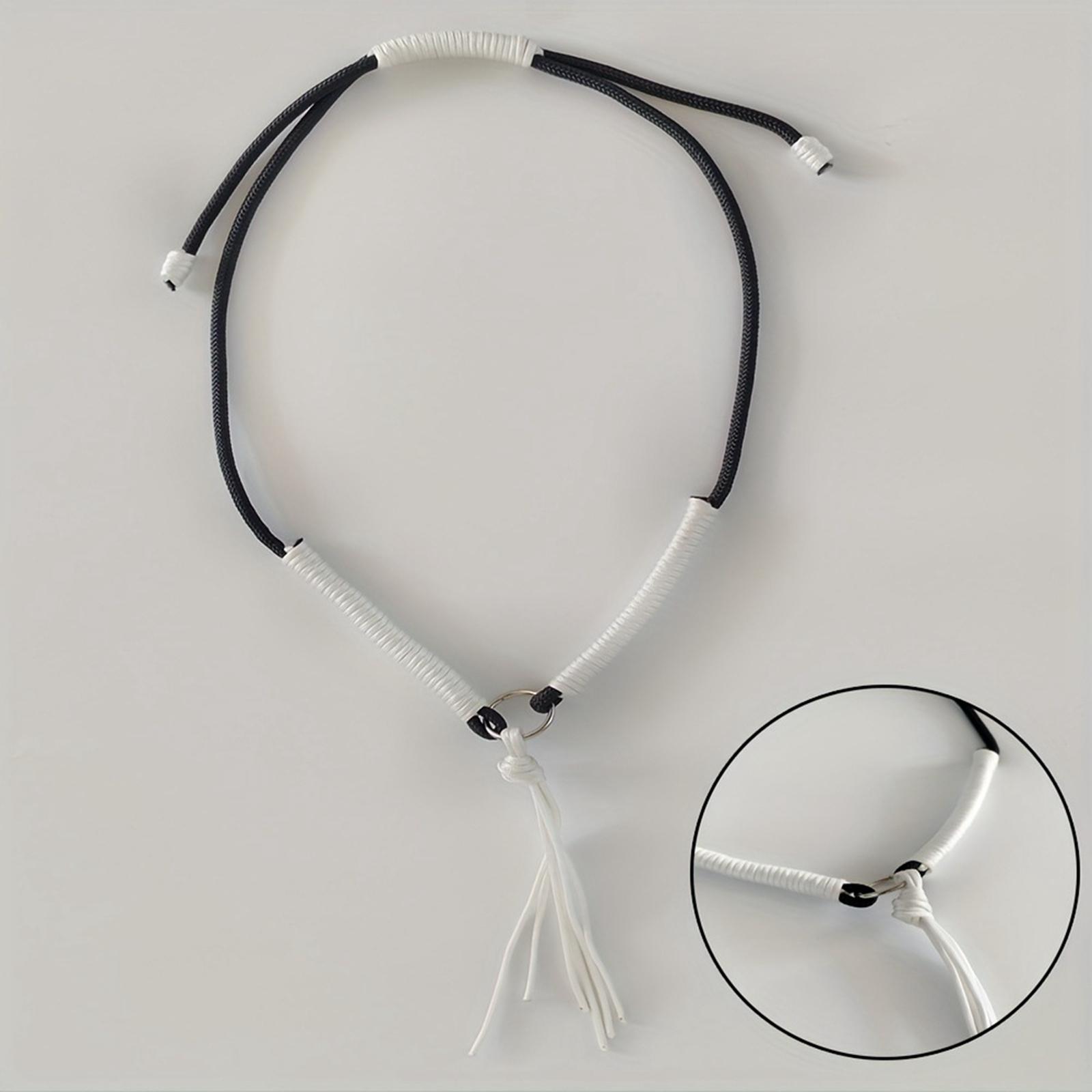 Western Horse Breast Collar Neck Strap Accessory Multifunctional Roping белый