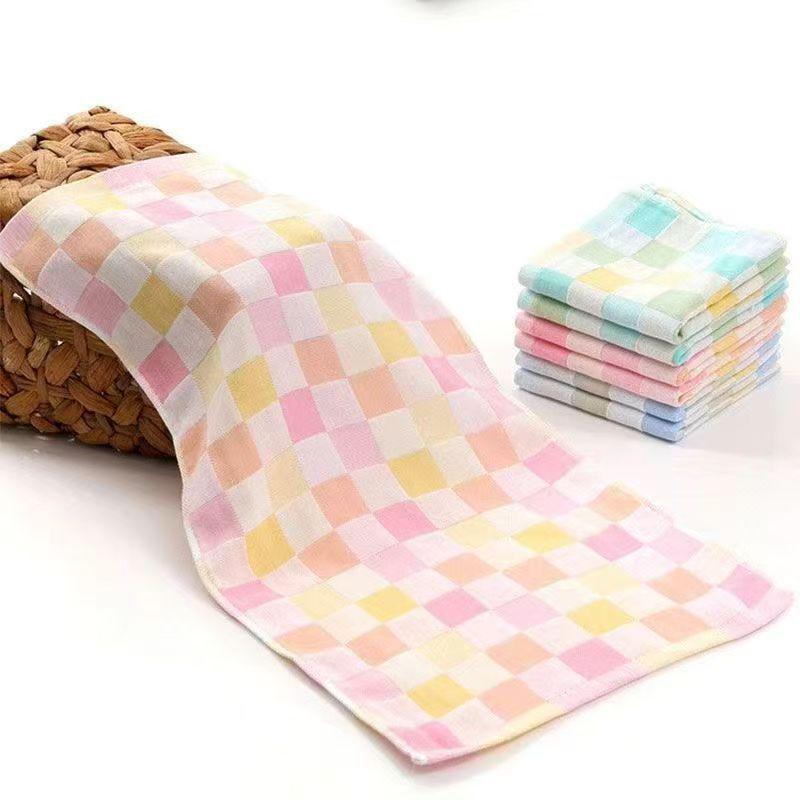 Children s Double-Layer Pure Cotton Quick-Dry Towel for Bath, Sweat, Sports, and Face Cleansing 25x50cm Children s Towel