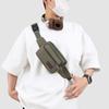 Men's Outdoor Canvas Waist Bag - High Capacity Durable Fanny Pack for Sports & Travel (Water-Resistant Phone Purse)