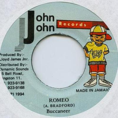 7-tums Skiva BUCCANEER - Romeo none John John 1994 Jamaica Reggae, Ska & Dub