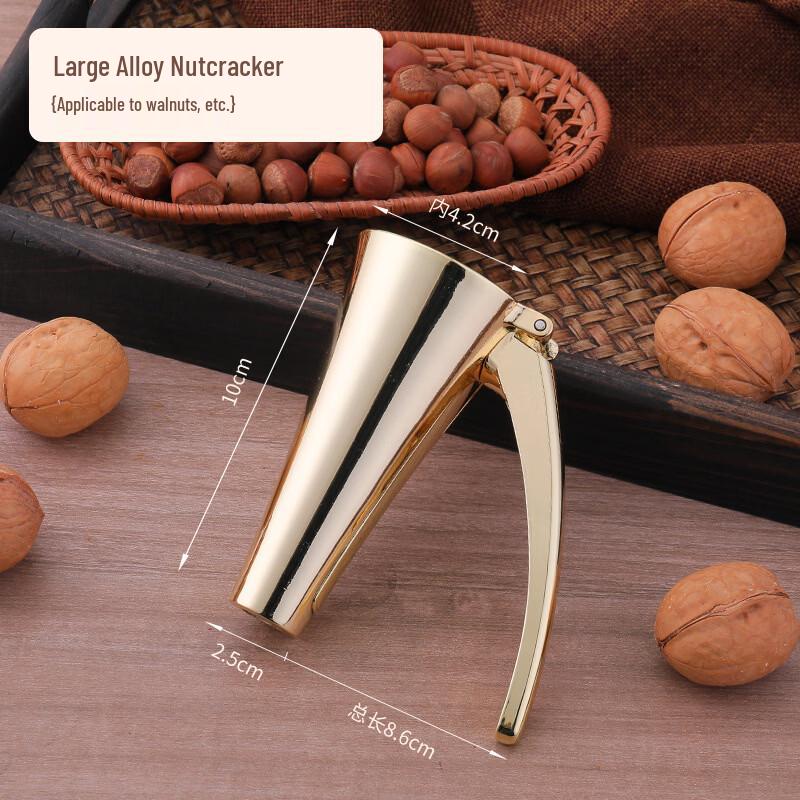 Wutuo Gold Zinc Alloy Nutcracker