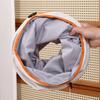 Collapsible Multi Hole Cat Tunnel Toy with Plush Ball Portable Easy Store Indoor Playtime Interactive Toys for Playful Kittens