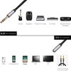6.35mm 1/4 Male to 3.5mm 1/8 Female Audio Cable for Amplifier/Guitar/Piano/Phone