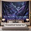 Fantasy Magic (171) Theme Custom Tapestry Personalized Custom Name Text Wall Hanging Tapestry Home Decor Background Cloth