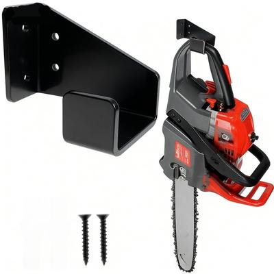 1pc Heavy Duty Wall Mounted Chainsaw Hanger Storage Rack Chainsaw Hooks Rack Heavy Duty Bracket For Garden Workshop