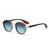 New steampunk sunglasses European and American fashion sunglasses men's sun protection travel hip-hop glasses