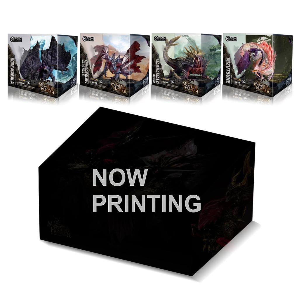 CAPCOM FIGURE BUILDER CUBE MONSTER HUNTER settboks 145 x 155 x 580 mm Laget av ABS 4-delt (Gore Magala/Mysterious Glory's Balfalk/Magai Magado/Tama