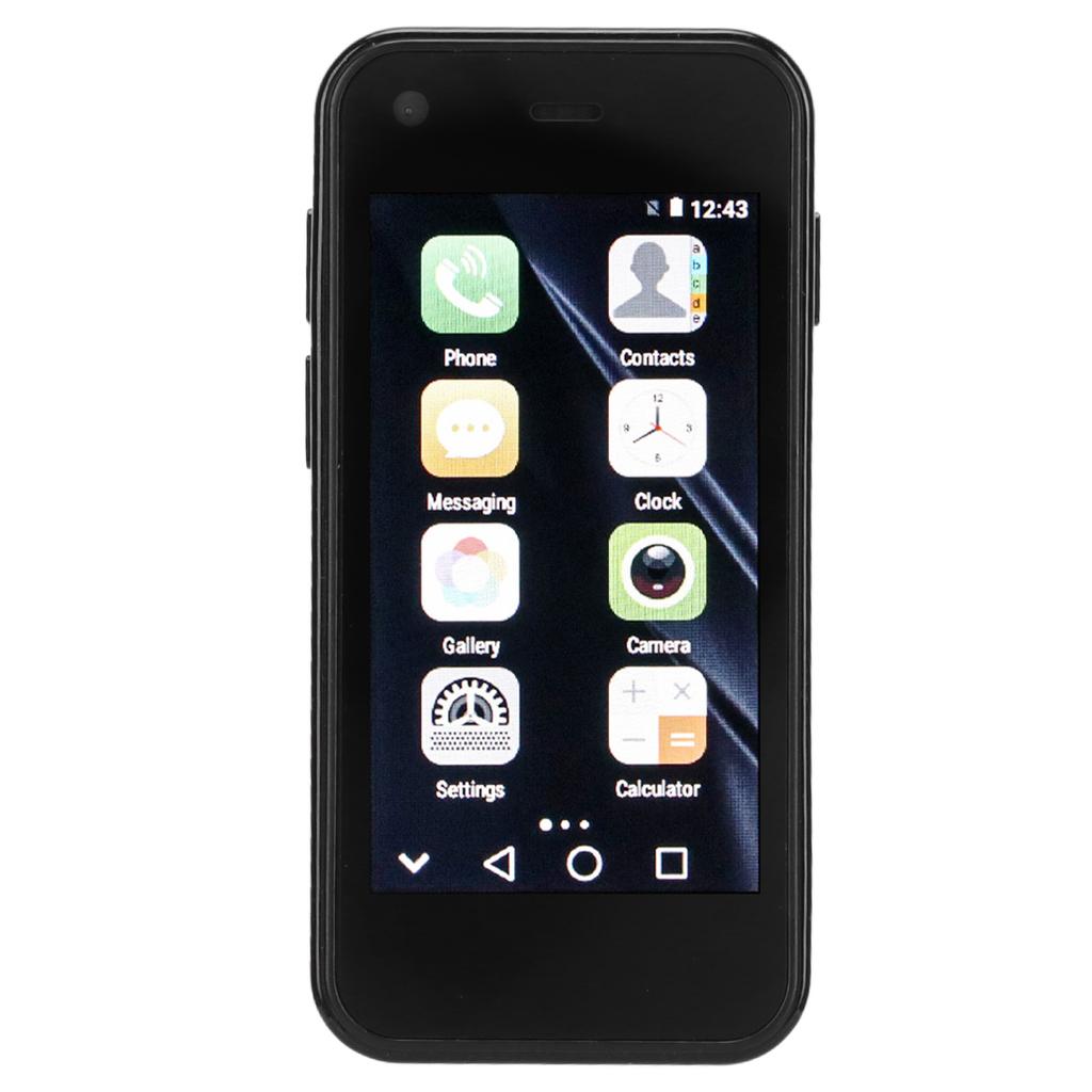 Smartphone Mini Size 2.5inch HD Touchscreen Lightweight Cell Phone for Working 1GB RAM 8GB ROM