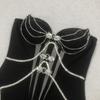 Luxurious Rhinestone-Embellished Strapless Evening Dress for Women – Elegant, Sexy, High-Elastic Bandage Design