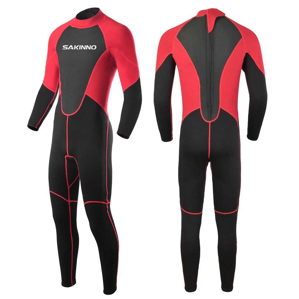 Buy 2mm Neoprene Full Body Dive Wetsuit Rash Guard for Men Women UV Protection Swimwear for