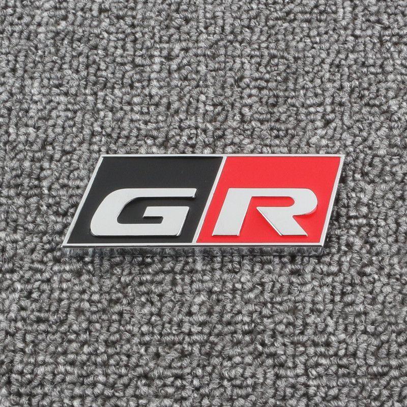 Toyota GR GRSPORT GR MN Metalowy Emblemat Naklejka na Tylną Lampę