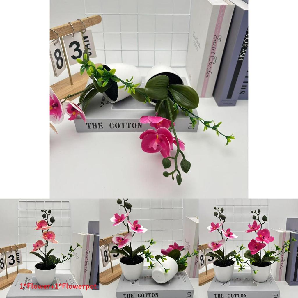 Schmetterlingsorchidee Künstliche Pflanze Dekoration für Hochzeitsfotografie und Heimgebrauch