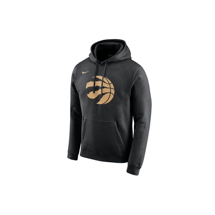 Nike NBA Raptors, Basketball Fleece Lined Thermal Hooded Pullover Sweatshirt Winter Men's Black CD3267-010