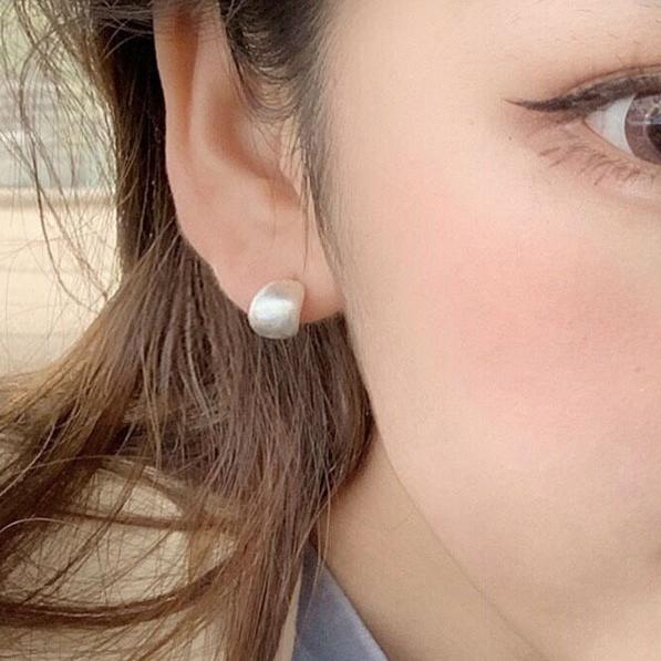 PONYKISS Echter Sterling Silber Geometrischer Steckerohrring für Damen Klassisch Fein Minimalistischer Schmuck