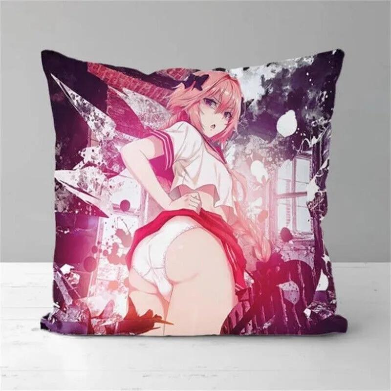 Anime Astolfo Fate/Apocrypha Pillow Case Cushion Cover Throw Home Dcor