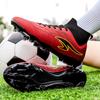 Football Shoes with Long Broken Nails 2024 Spring New Children's Professional Training Shoes Large Size High Top Football Shoes