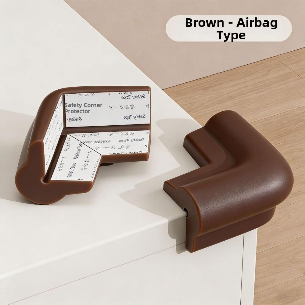 10pcs Soft NBR Furniture Edge Bumpers Impact-Resistant Safety Table Protectors For Toddlers