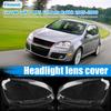 Front Headlights Lens Shell Cover Lampcover Transparent Lampshade For Volkswagen Golf 5 MK5 Jetta Rabbit 2005-2009 Accessories