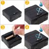 Smgda Digital Angle Meter, 360 Measurement Range, LCD Backlight, Powerful Magnet, Compact, Aluminum Alloy Construction, Easy-to-Read Angle Measuring