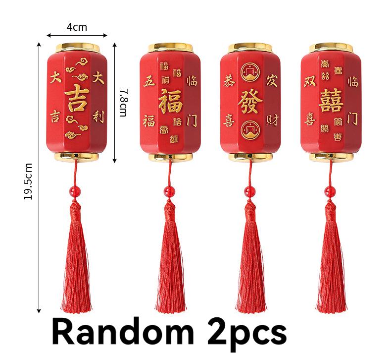 

Lantern Shaped Bottle Opener 2 In 1 Can Opener Festive Auspicious Fridge Magnet Multipurpose Beverage Bottle Opening Tool