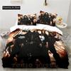 3D Print Fashion Tokioel Music Band Bedding Set Boys Girls Twin Queen Full Size Duvet Cover Pillowcase Bed Adult Bedroom