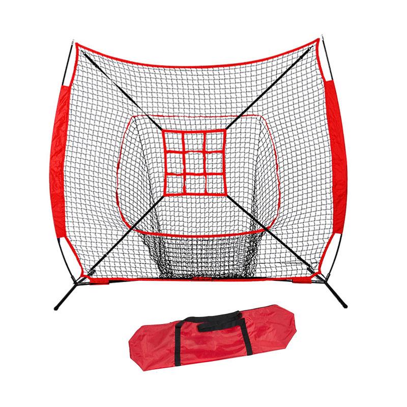 Portable Outdoor Baseball Training Set Baseball Practice Net Hitting & Pitching Softball Practice Net