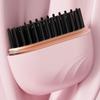 Rechargeable Electric Heating Hair Straightener Brush Portable Hair Styling Detangling Brush